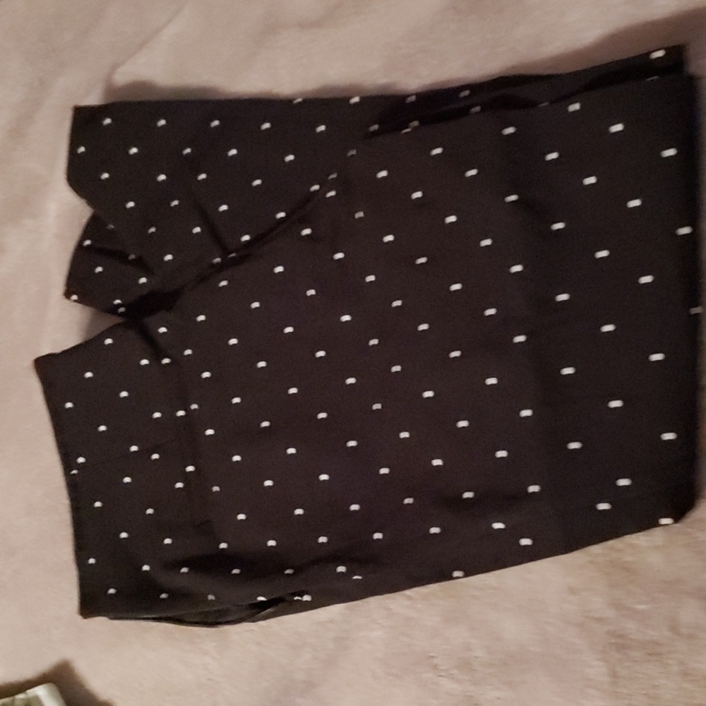 Polka dot slacks